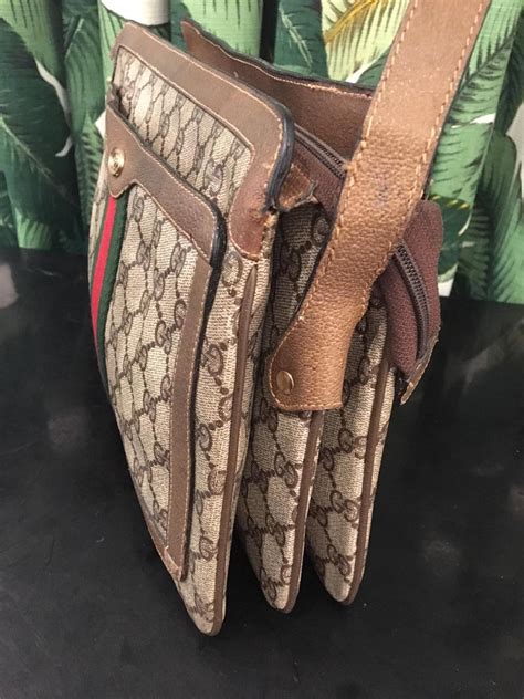 crossbody vintage gucci bags 1980s